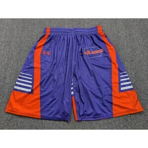 Under Armour Men's Iowa Mavericks Training Shorts No Pockets Purple Size Large